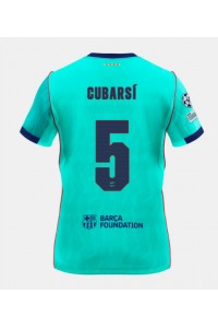Barcelona Pau Cubarsi #5 Jalkapallovaatteet Kolmaspaita 2026-27 Lyhythihainen